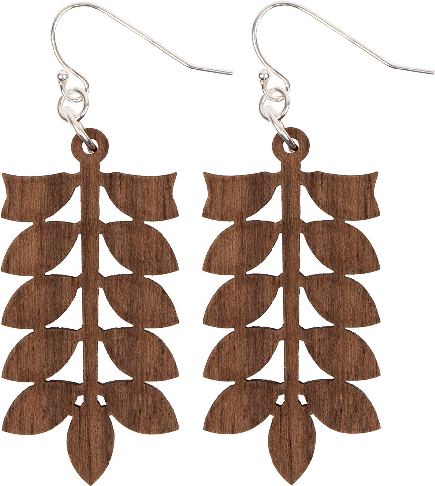 Oak Park Bay Laurel Earrings - Earrings (1000x1000)