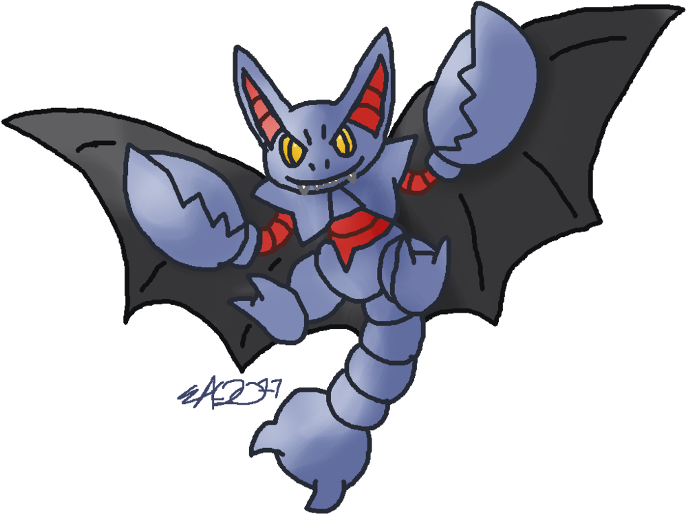 Pkmn Vampire Bat Scorpion By Rosa Pegasus On Deviantart - Vampire Scorpion (1022x782)