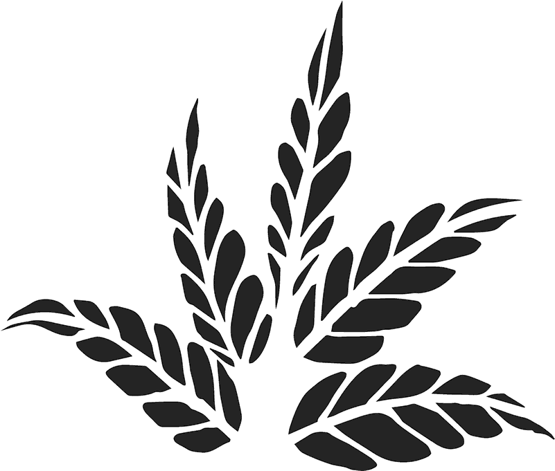 Funkadelic Leaves Rubber Stamp - Funkadelic (800x800)