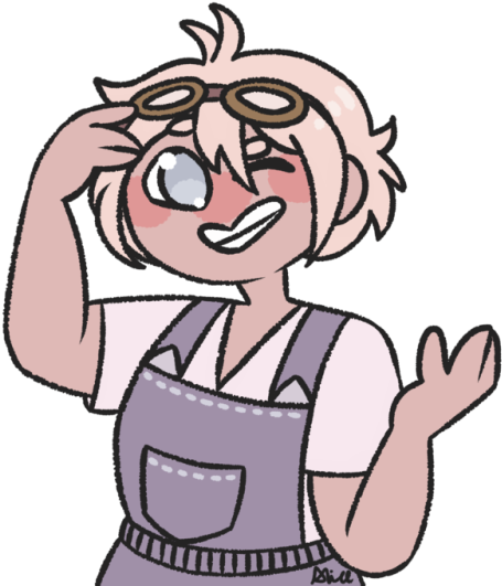 Back At It Again With With The Short Hair, This Time - Cartoon (500x534)