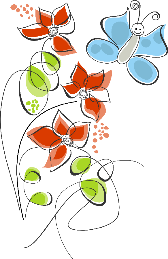 Flores Ilustraciones En Png Para Artesanía Y Diseños - Cute Flowers (583x900)