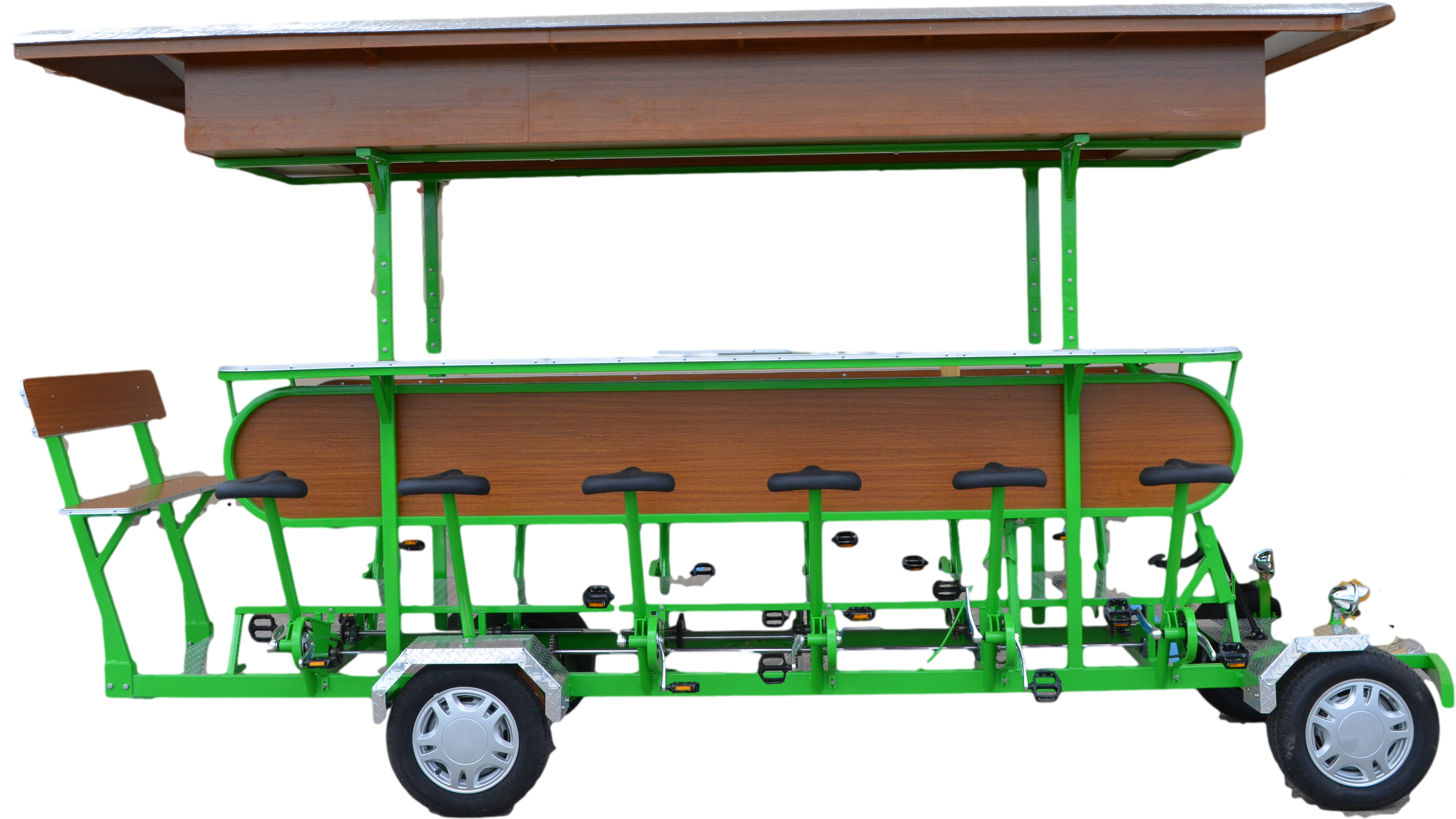 Beer Bike, Bar Bike, Party Pub, Party Cycle, Pedal - 6 Person Surrey Bike (2177x1220)
