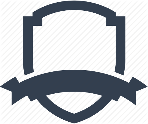 Shield Png - Shield With Ribbon Png (512x429)