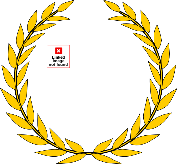 Gold Laurel Svg Clip Arts 600 X 556 Px - Golden Cliparts (600x556)