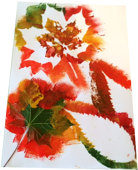 Arty Crafty Kids - Autumn Leaf Painting (480x640)
