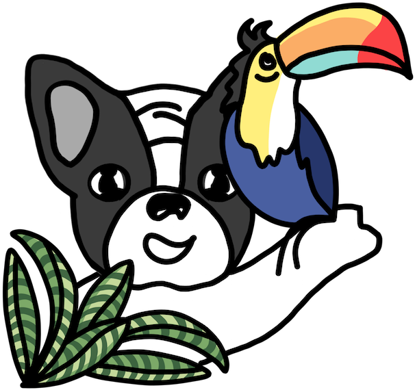 Frenchie Travel Stickers By Yeah Bunny Messages Sticker-9 - Travel Stickers Yeah Bunny Frenchie Travel (618x618)