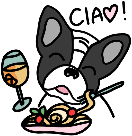 Frenchie Travel Stickers By Yeah Bunny Messages Sticker-10 - Sticker (618x618)