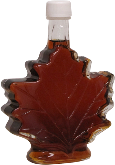 Maple Syrup 250ml Glass Leaf - Maple (600x600)