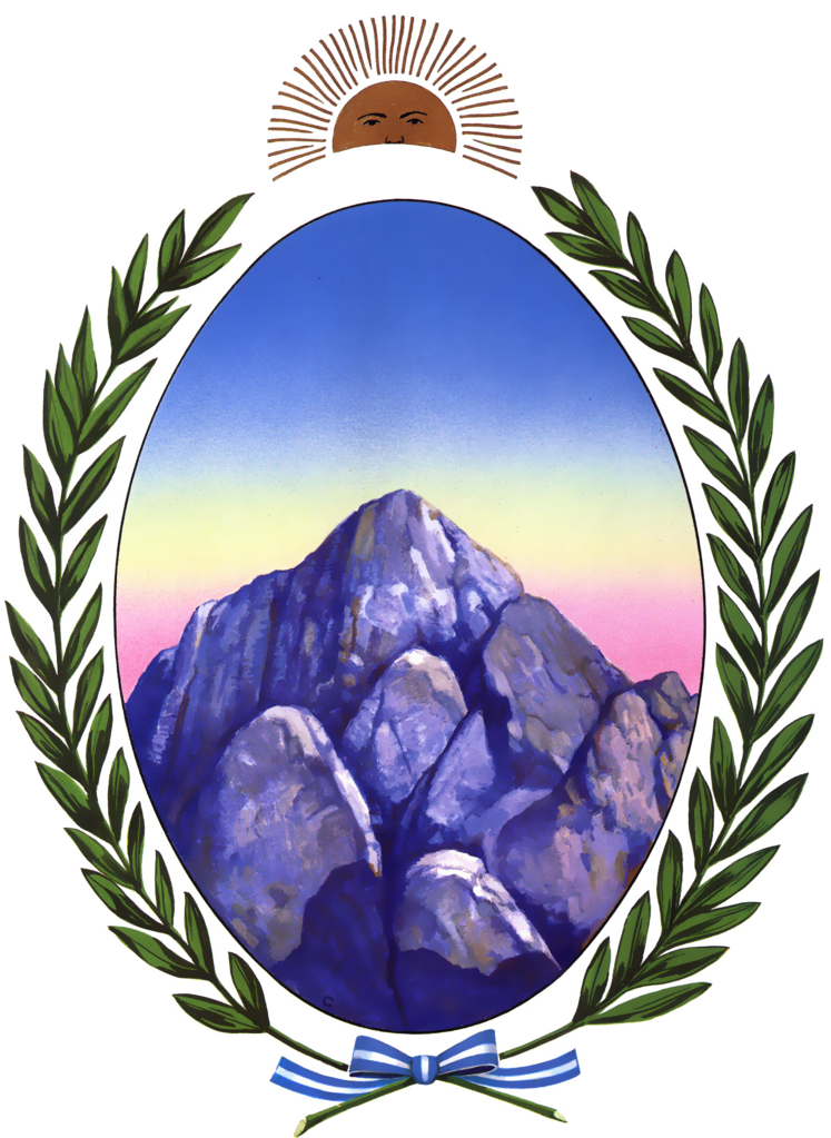 Coat Of Arms Of La Rioja Province - Escudo De La Rioja Argentina (747x1023)