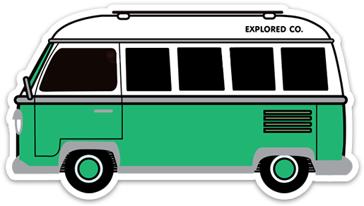 Travel Bus Sticker - Travel Bus Sticker (652x652)