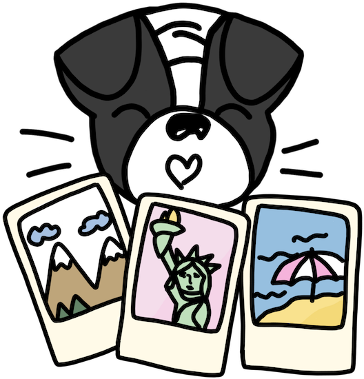 Frenchie Travel Stickers By Yeah Bunny Messages Sticker-7 - Sticker (618x618)