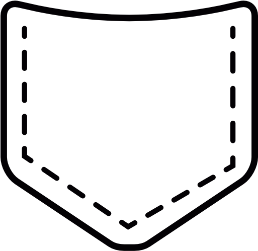 Jeans Pocket Free Icon - Duck In A Pocket Bag (512x512)