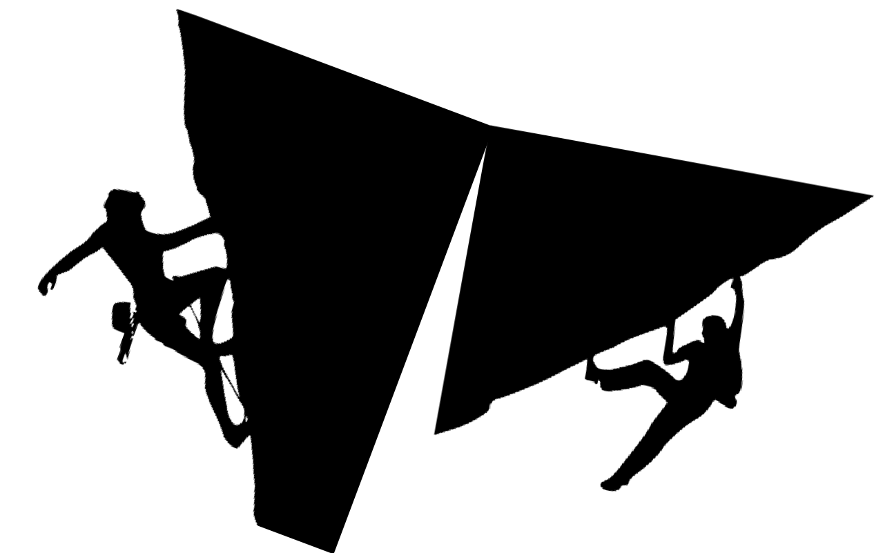 The Rock Climb - Rock Climbing Silhouette Png (1280x800)