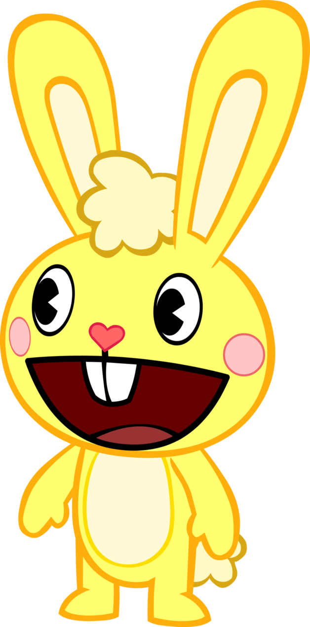 Cuddles No Slippers Full Hd Resolution By Nemaohtf - Happy Tree Friends Characters (628x1271)