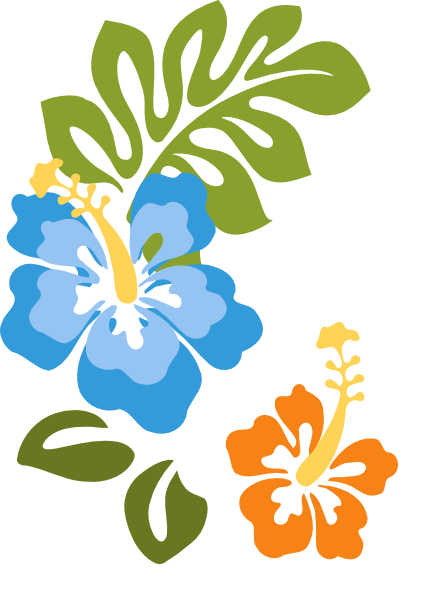 Hibiscus Clip Art (432x598)