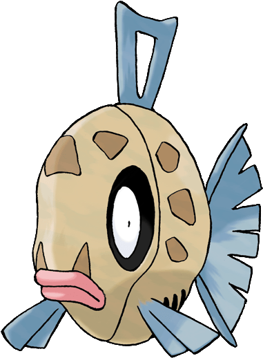 Feebas's Artwork For Pokémon Ruby And Sapphire - Hardest Pokemon To Find (517x517)