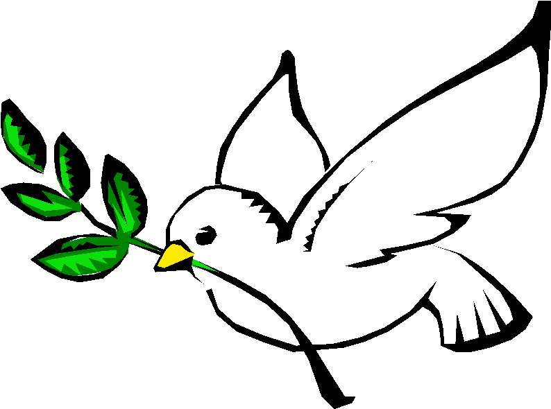 Peace Dove Clipart Holy Spirit - Symbols Of The Holy Spirit (794x590)