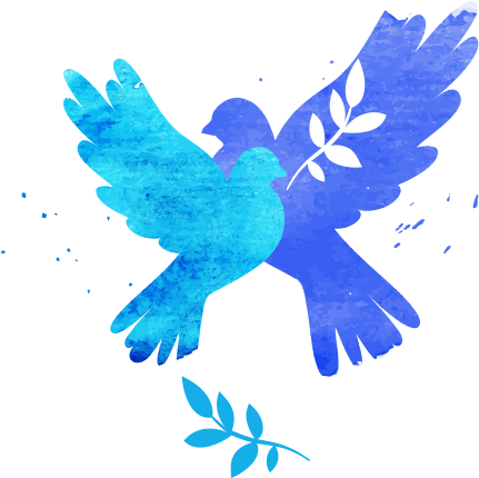 Peace - Peace Doves Case - Iphone 5c (500x460)