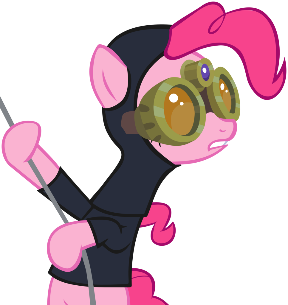 Frownfactory, Earth Pony, Female, Nightvision Goggles, - Cartoon (966x1024)