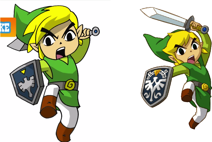 How To Draw Toon Link Â€“ Zelda Dungeon - Legend Of Zelda Wind Waker Link (900x478)