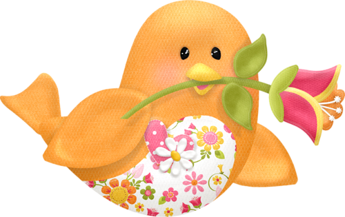 Bird 4 - Dibujo De Pajaritos Tiernos (500x315)