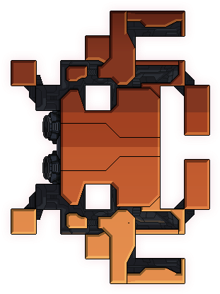 [ship][mod] Space Invader /w Custom Art - Space Invaders Ship Png (325x440)