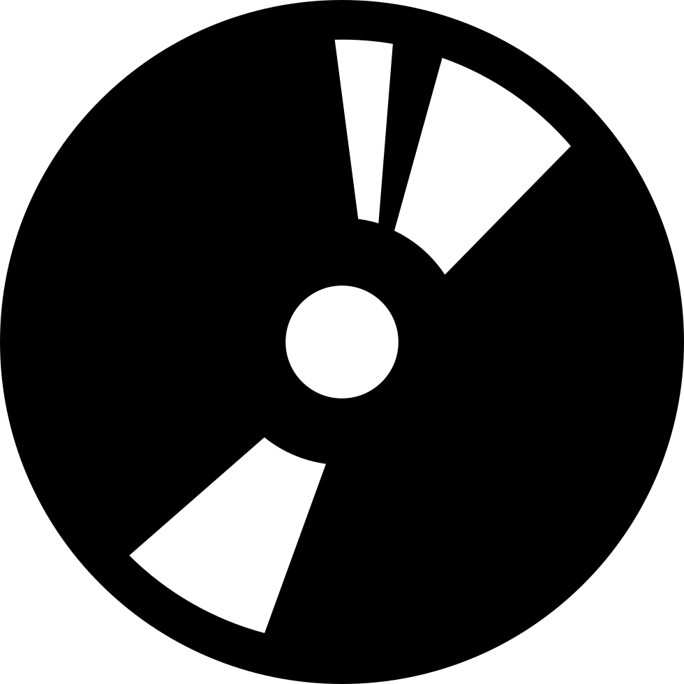 Disc Digital Tool Symbol For Music Interface Or Burn - Disc Symbol - (980x9...