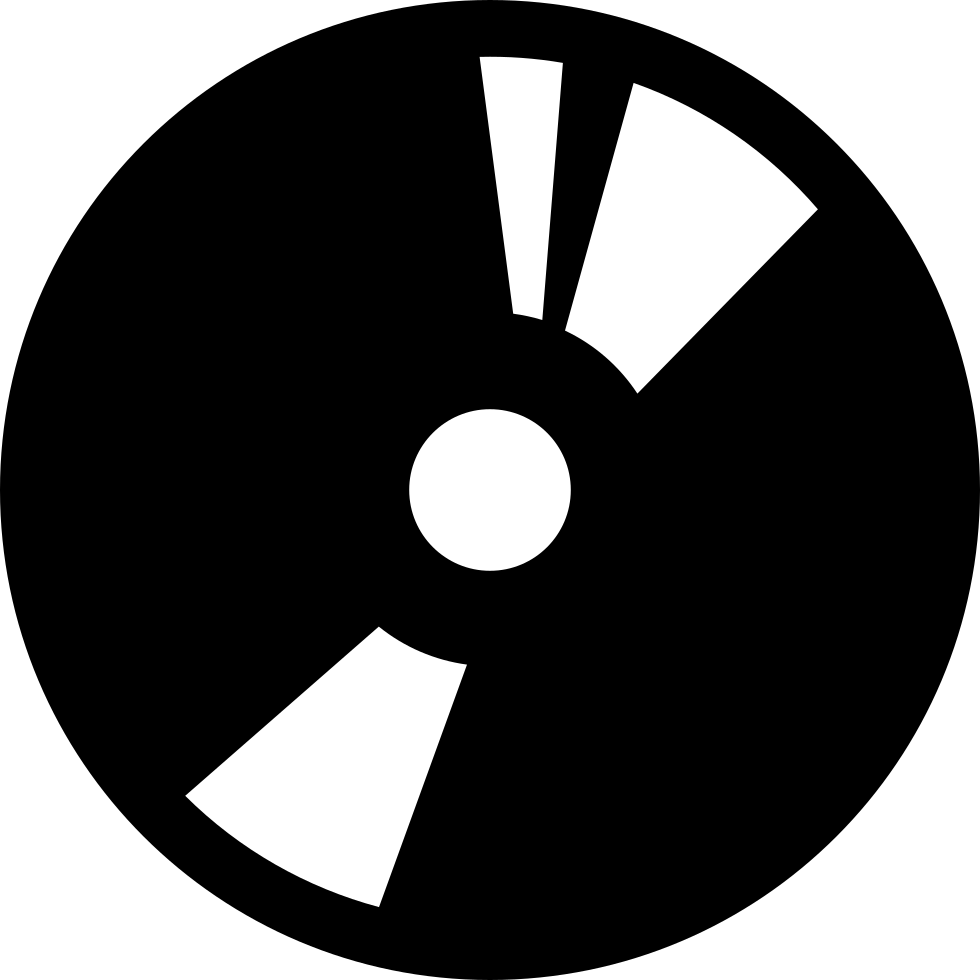 Disc Digital Tool Symbol For Music Interface Or Burn - Disc Symbol (980x980)