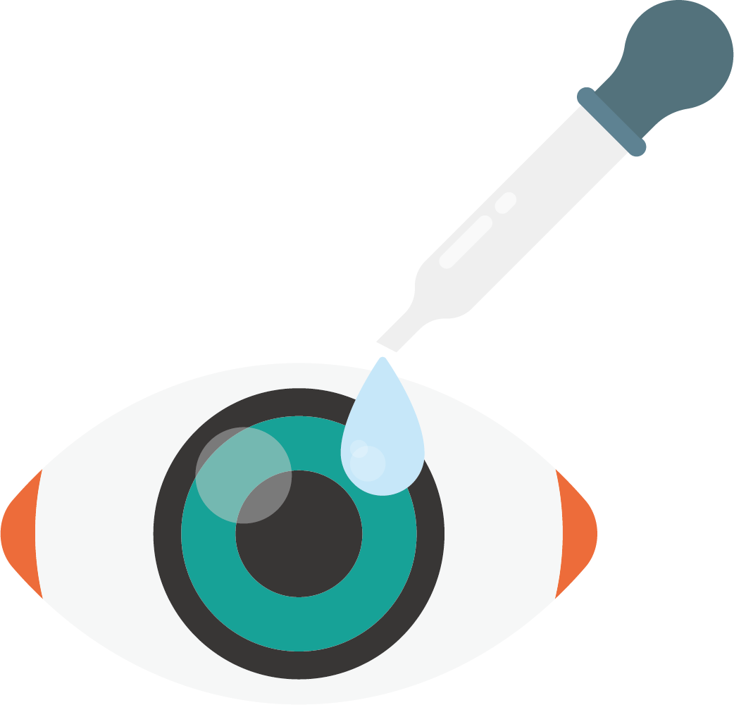 Logo Brand Illustration - Eye Drops Cartoon Png - (1042x1001) Png Clipart  Download