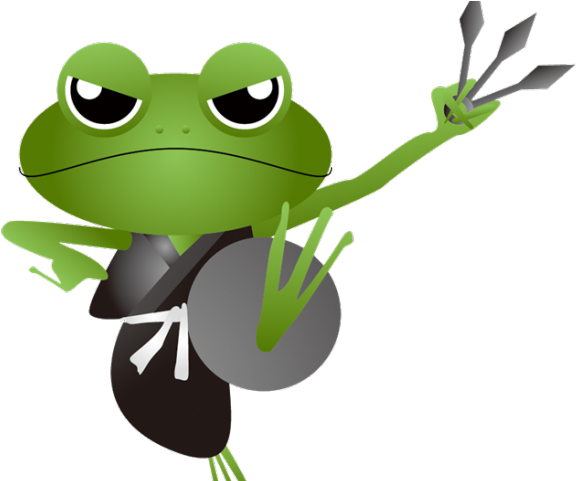 Ninja Clipart Frog - Frog (640x480)