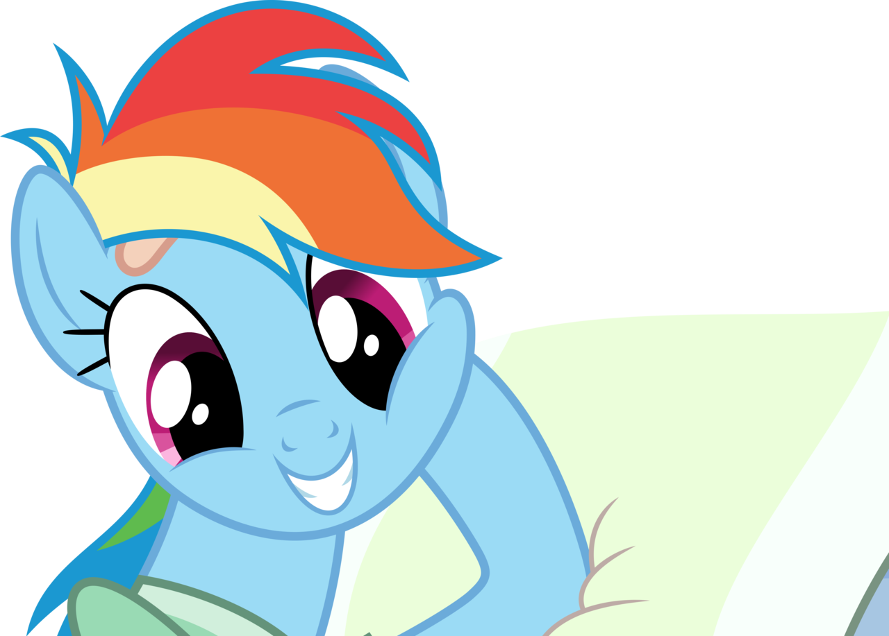 You Can Click Above To Reveal The Image Just This Once, - Rainbow Dash (1280x917)