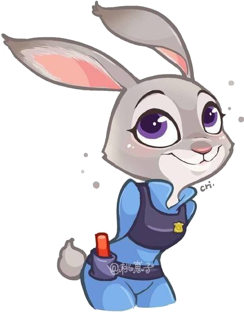 Judy Hopps Nick Wilde Rabbit Animation - Lt. Judy Hopps (700x700)