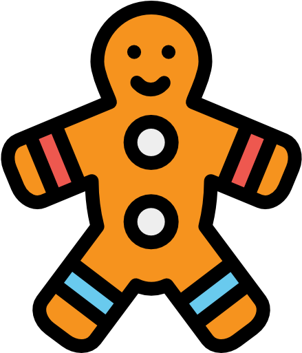 Gingerbread Man Free Icon - Gingerbread Man Free Icon (512x512)