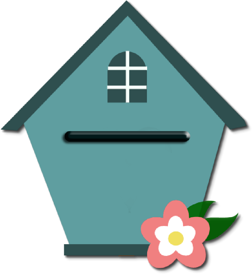 Ideeënbus - Birds Home Clipart (976x916)