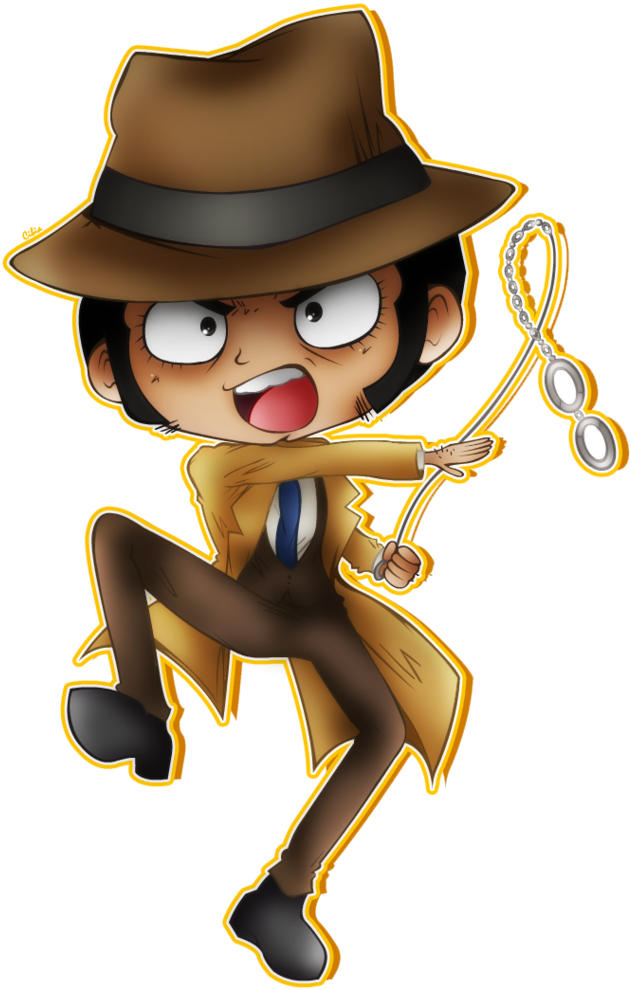 Koichi Zenigata Fujiko Mine Daisuke Jigen Lupin Iii - Koichi Zenigata (787x1016)