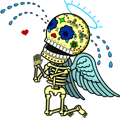 Day Of The Dead - Euclidean Vector (408x408)