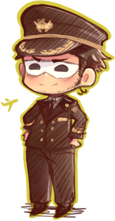 Cartoon Human Behavior Character - Aircraft Pilot (756x1056)