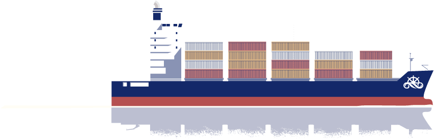 We Move Avocados Cars Carrots Paper Coconuts Yachts - Feeder Ship (895x376)