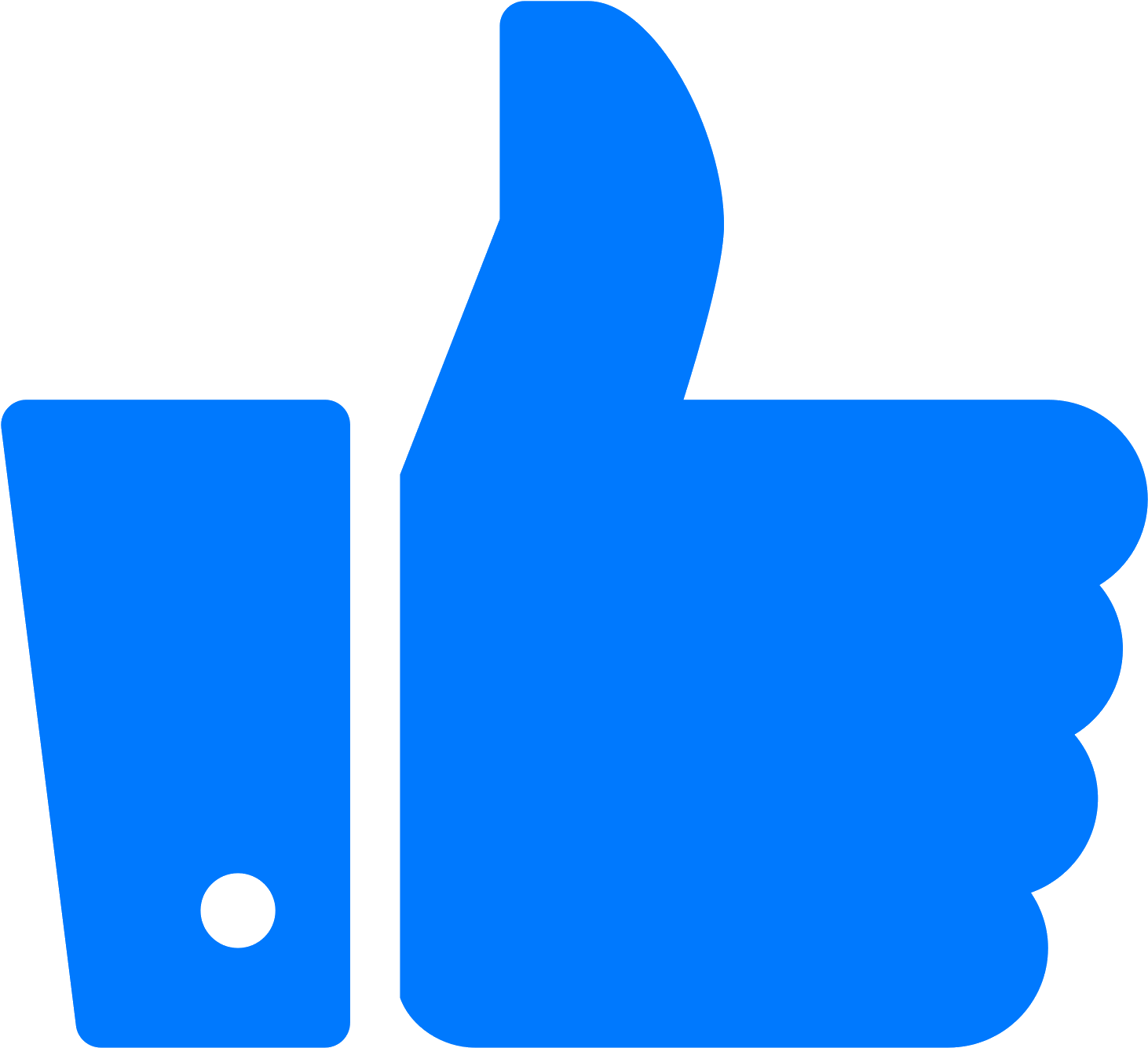 Blue Drawing Pin Computer Icons Bulletin Board Clip - Facebook Like Black (1600x1600)