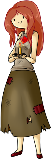 Princess Bubblegum - Adventure Time Flame Princess Human (300x540)