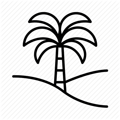 Ancient, Cairo, Egypt, Egyptian, History, Palm Tree, - Illustration (512x512)