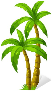 Cartoon Of Palm Trees (400x400)