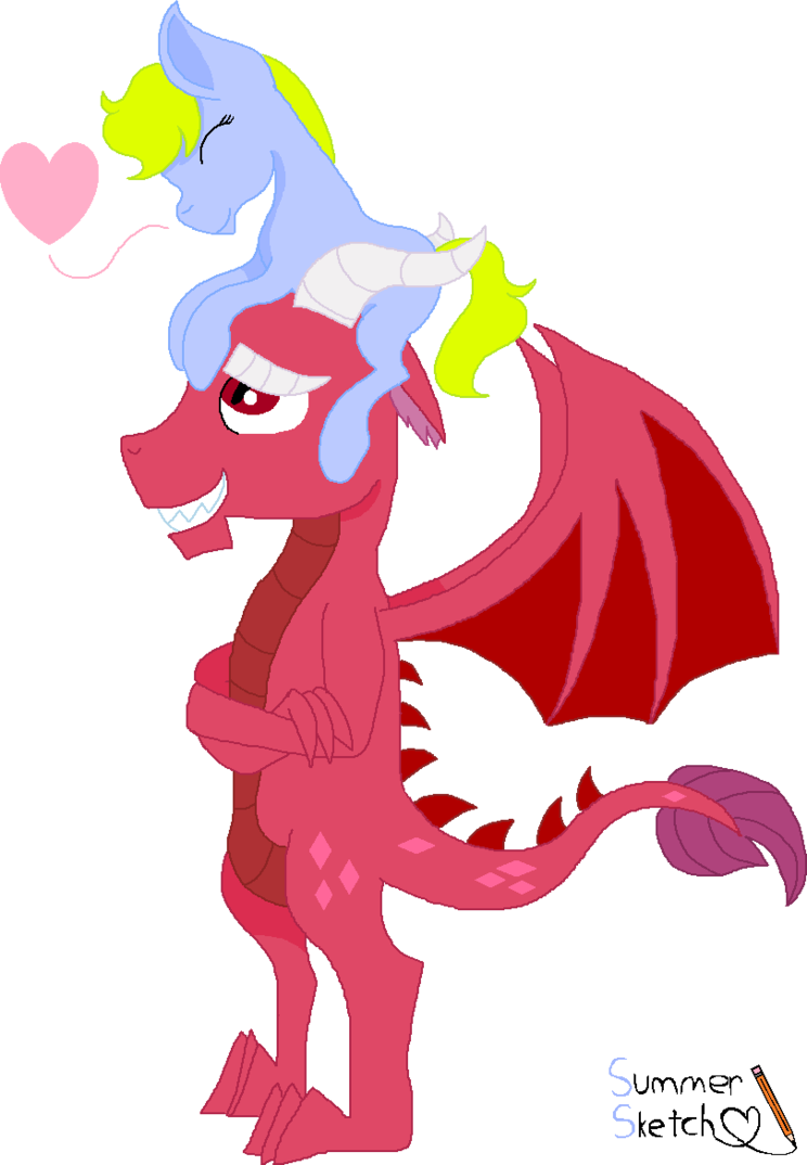 Gumdrop And The New Marshmallow Horns By Summersketch-mlp - Cartoon (744x1074)