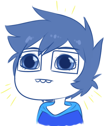 John Look At My Delicious Eyes Egbert By Lonewolf-7819 - Cartoon (343x407)