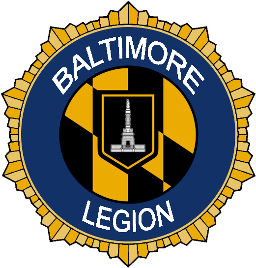 History Of A Fictional Footb, League - Flagge Von Baltimore, Maryland 6 Untersetzer (550x550)