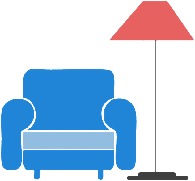 Sofa Clipart Gambar - Sofa Imagen Prediseñada (1280x1280)