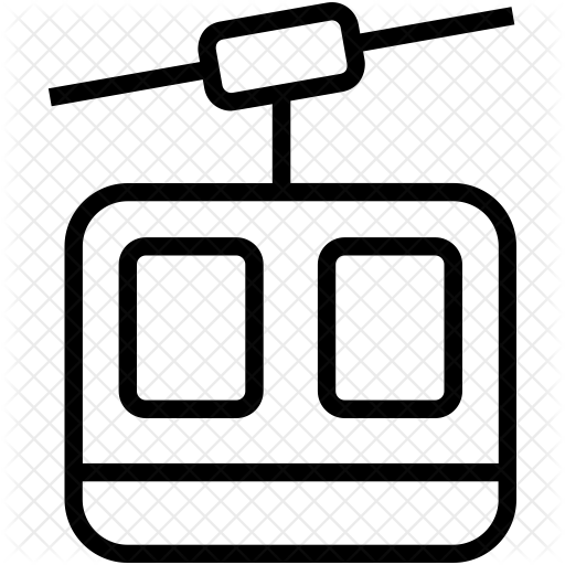 Rope Way Icon - Ropeway (512x512)