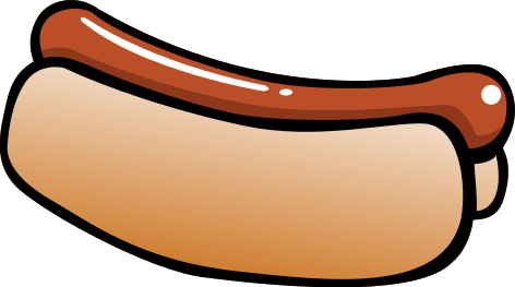Hot Clip Art U0026middot Ad Clipart - Hot Dog (472x263)