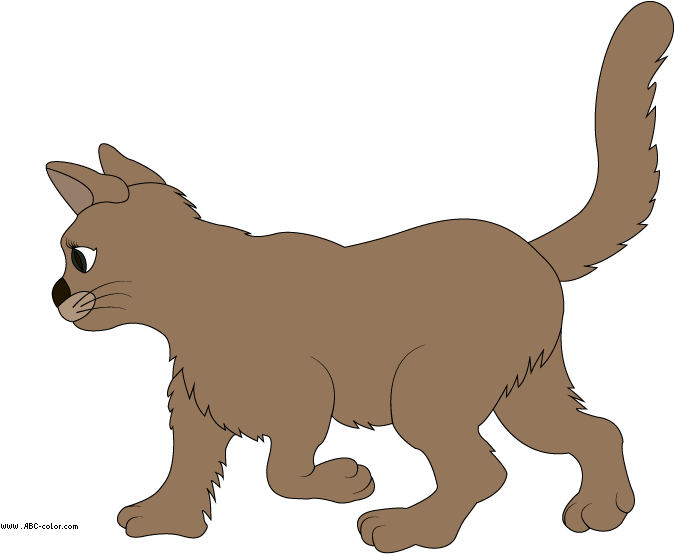 Transparent Cat Tails Clipart - Drawing (822x567)