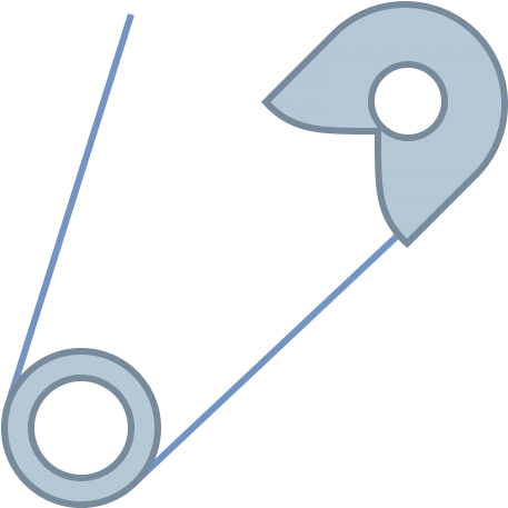 Free Png Safety Pin Png Images Transparent - Spilla Da Balia Png (480x480)